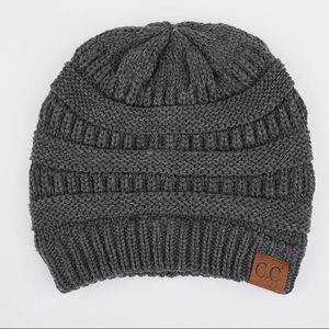 C.C Cable Knit Beanie